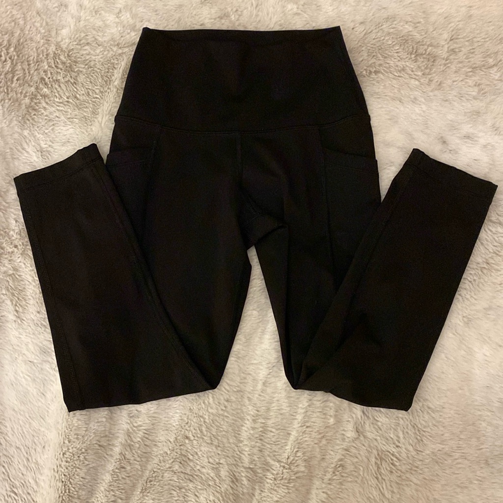 90 Degree Black Leggings
